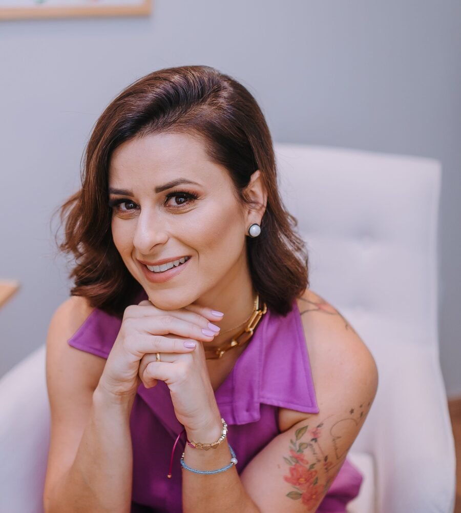 Retrato da fisioterapeuta Rafaela Frasson